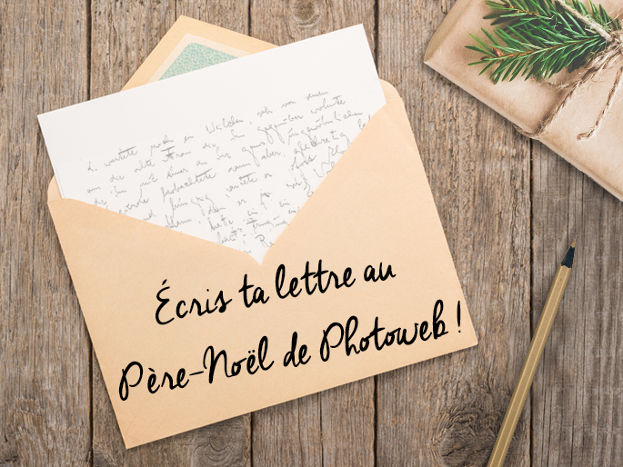 Lettre père noël photoweb