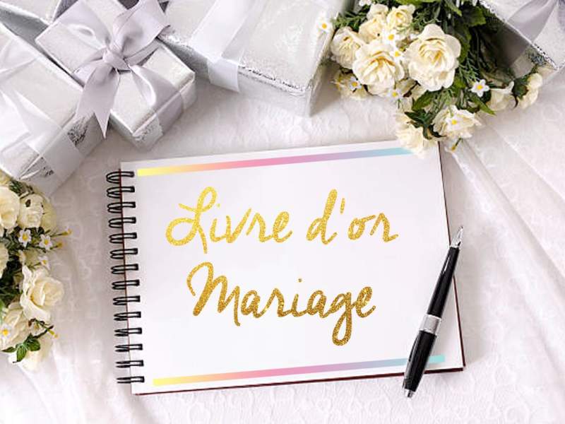 livre d'or mariage