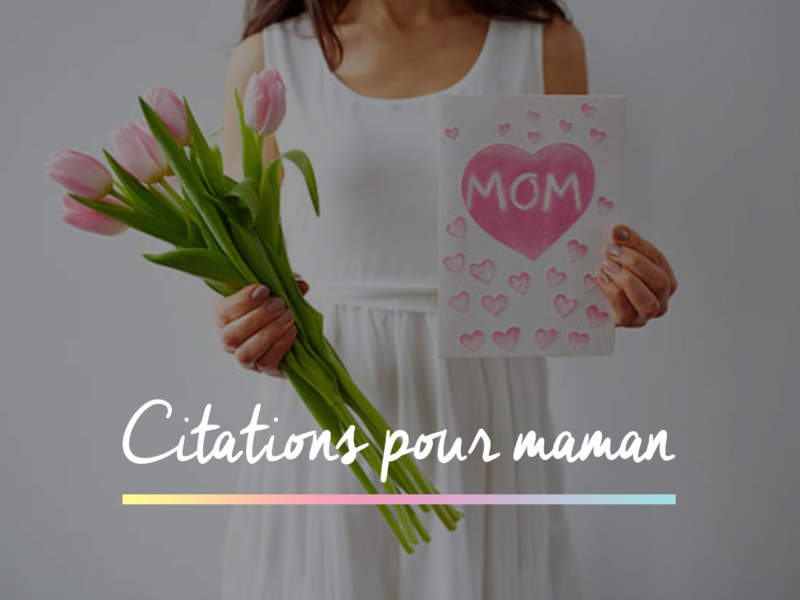 citation pour maman