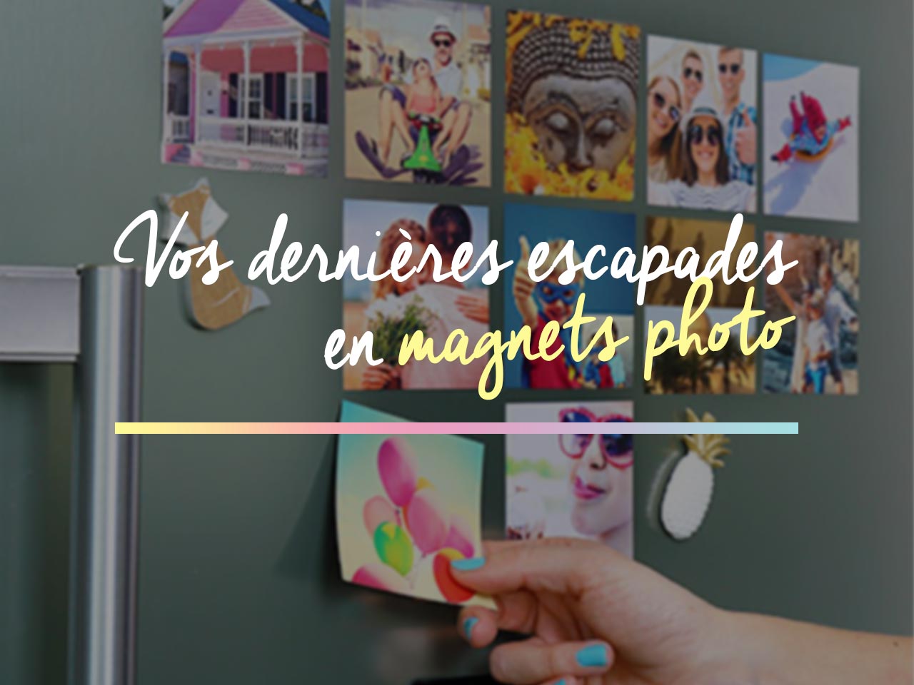 Magnet frigo : vos voyages en photo magnétique pour frigo