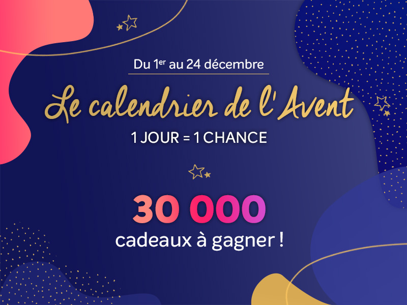 jeu calendrier cadeaux