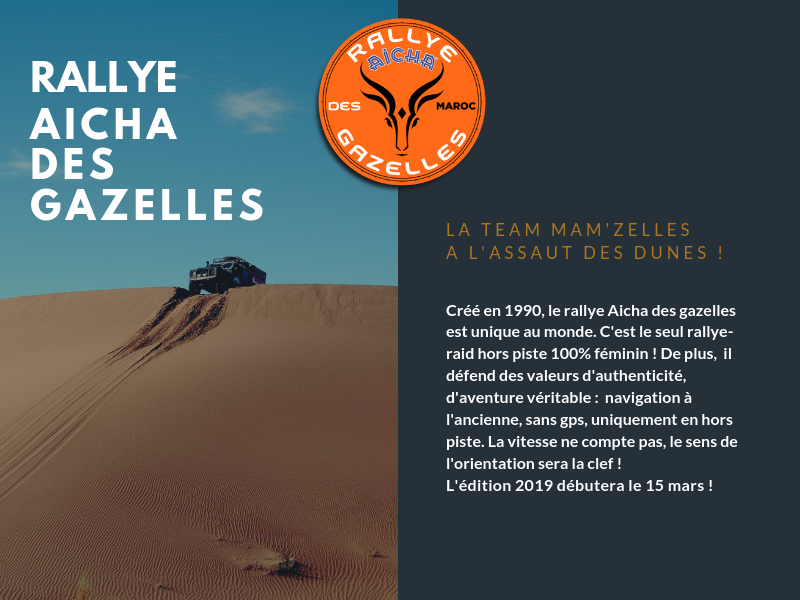 Le rallye aicha des gazelles