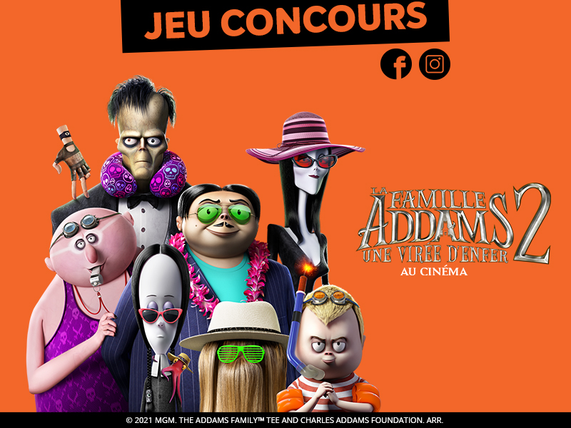 Concours famille addams