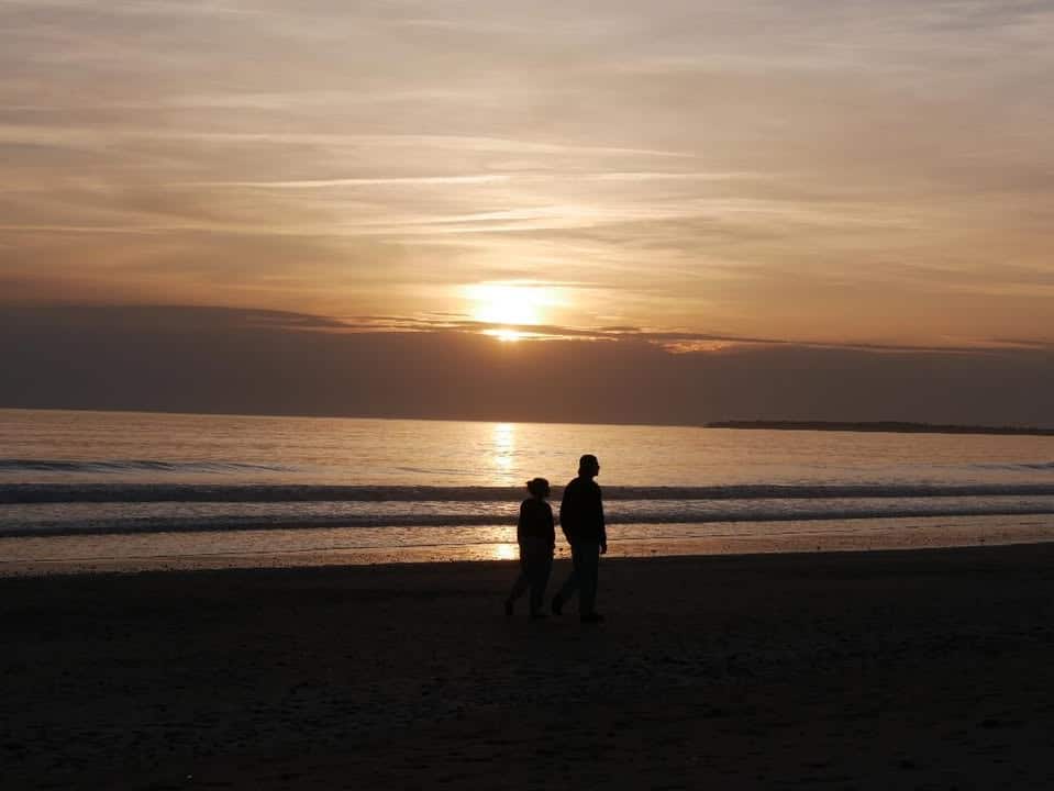 coucher de soleil