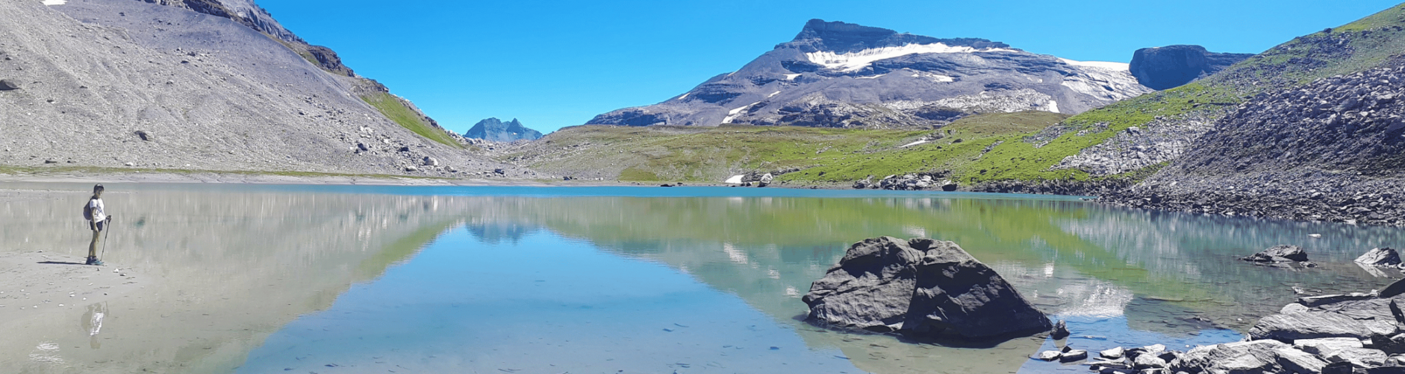 Lac Bleu du Massif de la Vanoise (Alpes françaises)