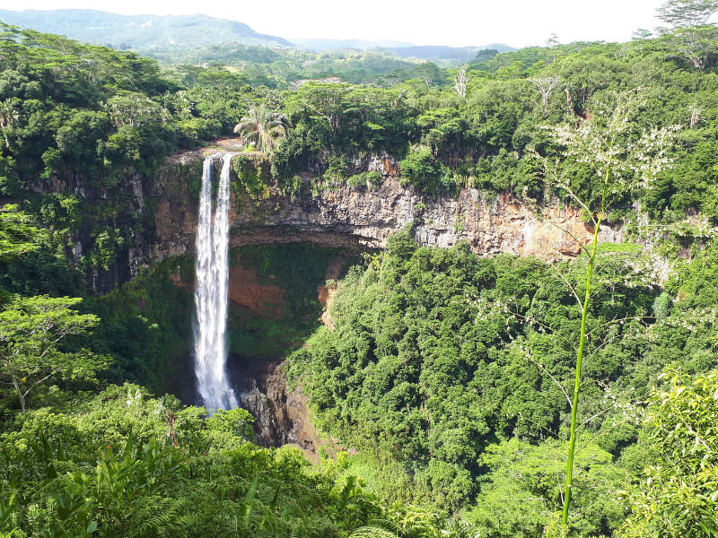 Cascade à l’île Maurice