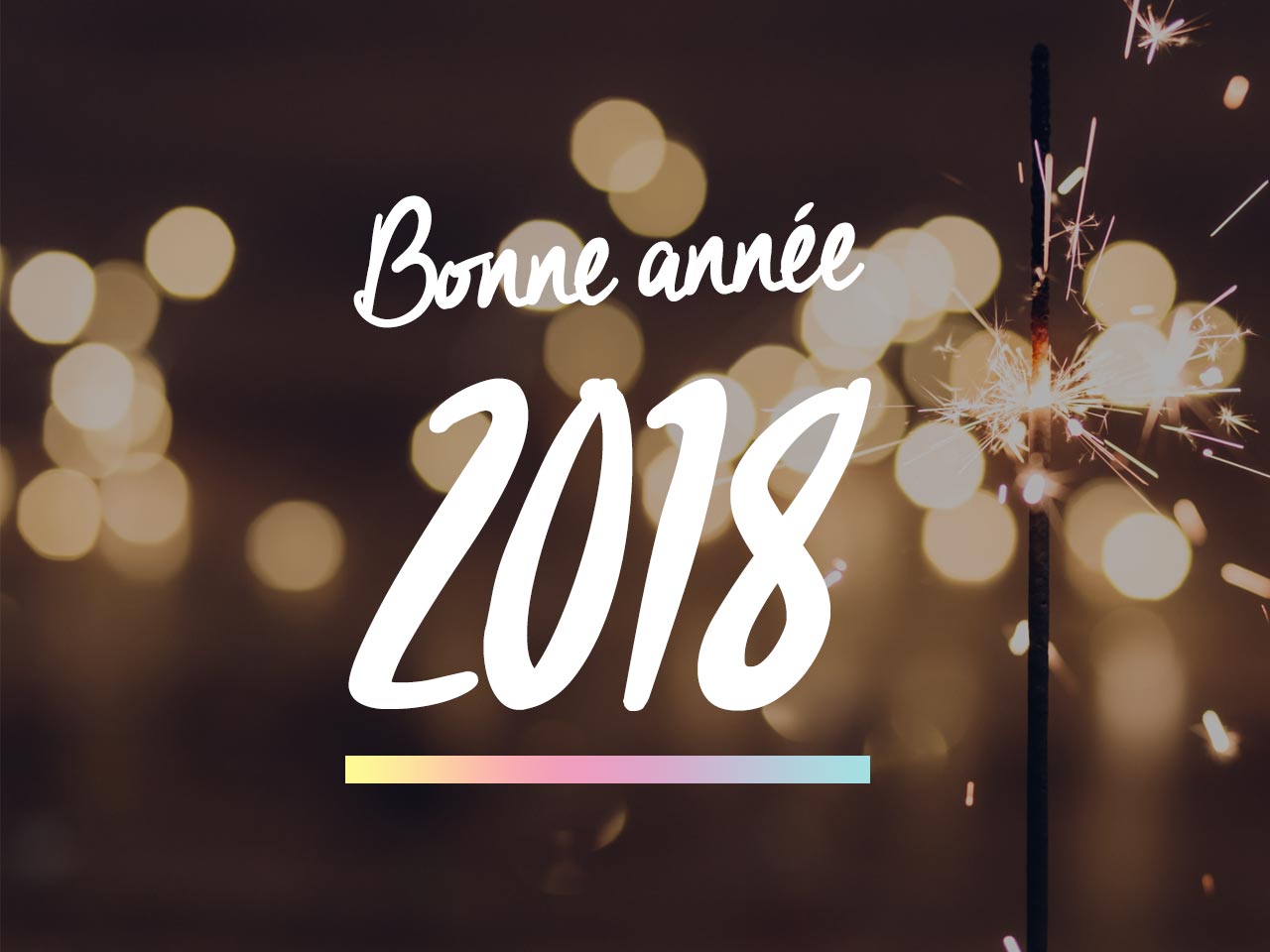 Vœux nouvel an : « bonne année » et carte de vœux ...