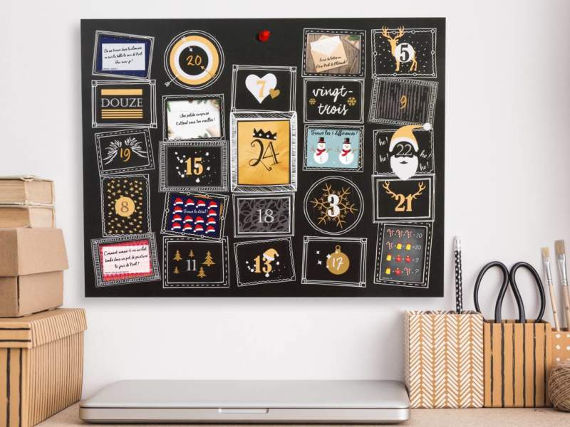 idée diy calendrier avent