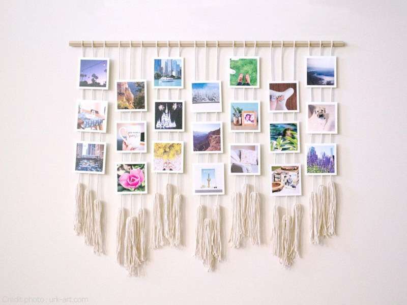 mur de photos