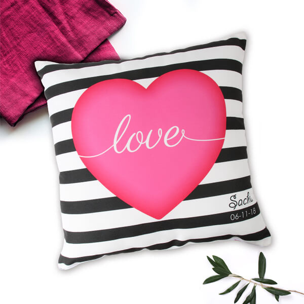 Coussin Personnalisé 100% Made in France - Mademoiselle TissMademoiselle Tiss