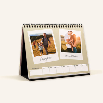 Calendrier de bureau hebdo