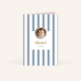 Faire-part de naissance personnalisé