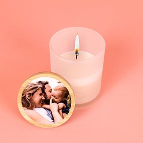 Bougie personnalisée