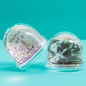 Boule à neige personnalisée