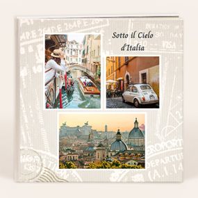 Livre photo carré XL luxe ouverture à plat