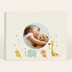 Livre photo paysage à fenêtre Bébé