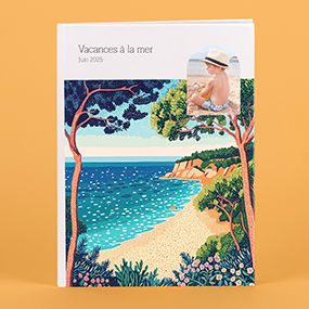 Livre photo portrait - Vacances à la mer