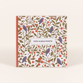 Mini livre photo carré souple - collection Jardin d'hiver