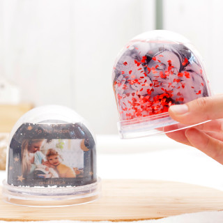 Boule à neige personnalisée