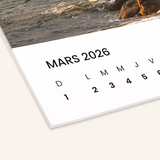 PACKS Calendrier mural A3 paysage