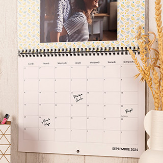 PACKS Calendrier mural A4 paysage