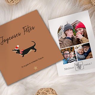 PACKS Carte de vœux 2026 - Simple 10x15 cm