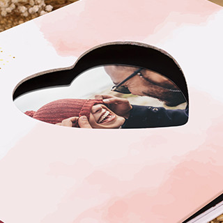 Livre photo paysage à fenêtre Amour