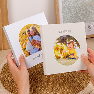 Mini livre photo carré souple
