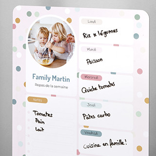 Tableau magnétique personnalisé