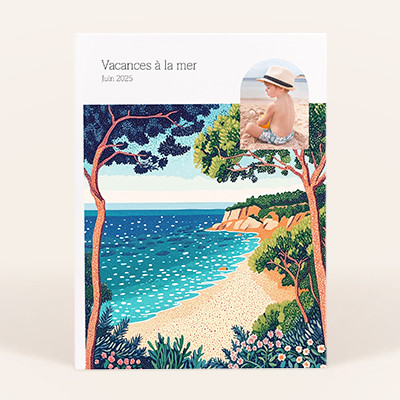 Livre photo portrait - Vacances à la mer