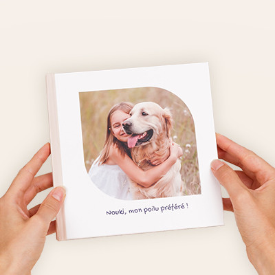 Mini livre photo carré