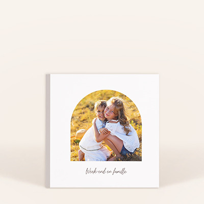 Mini livre photo carré souple