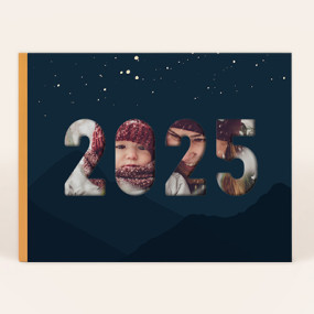 Livre photo paysage à fenêtre Année