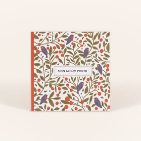 Mini livre photo carré souple - collection Jardin d'hiver