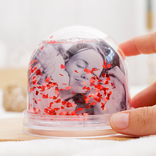 Boule à neige personnalisée