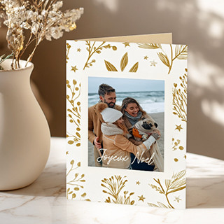 Carte de Noël personnalisée