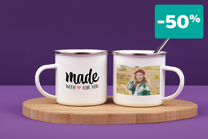 Promo Mug vintage personnalisé