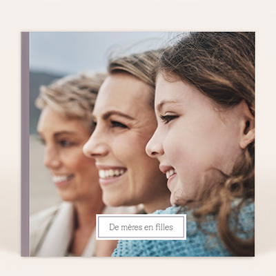 Livre photo portrait ouverture a plat