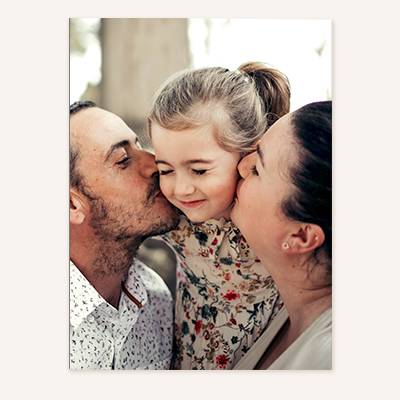 Boule à neige coeurs