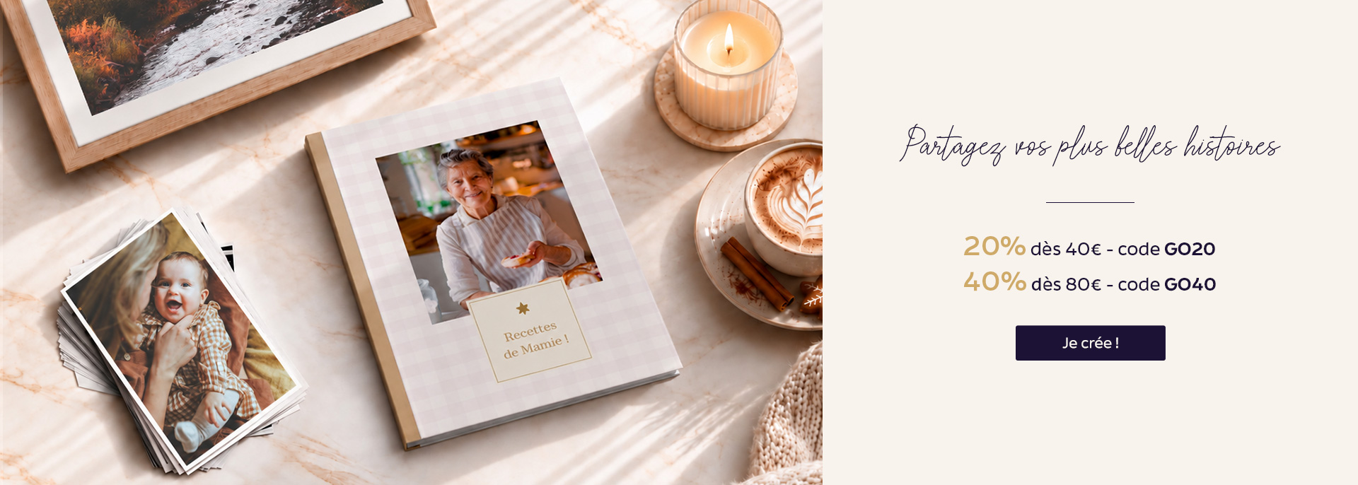 Promotion impression photo Photoweb Homepage banner