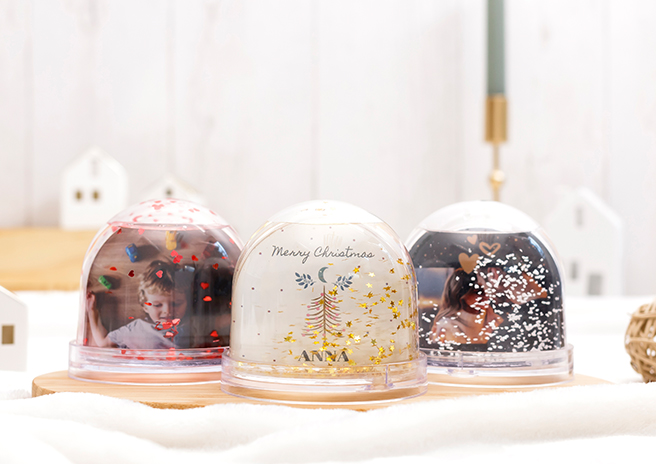Promo Boule à neige personnalisé