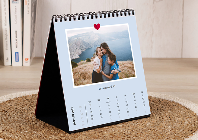 Promo calendrier personnalisé