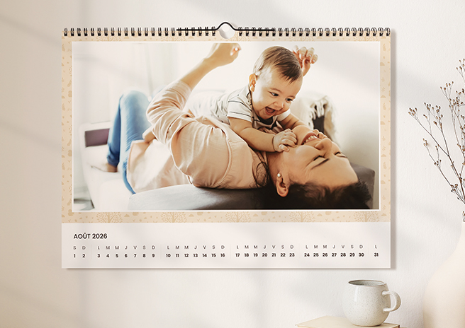 Promo calendrier personnalisé