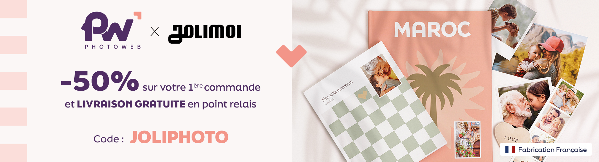 Tous les codes promos Photoweb