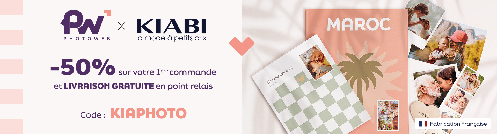 Tous les codes promos Photoweb